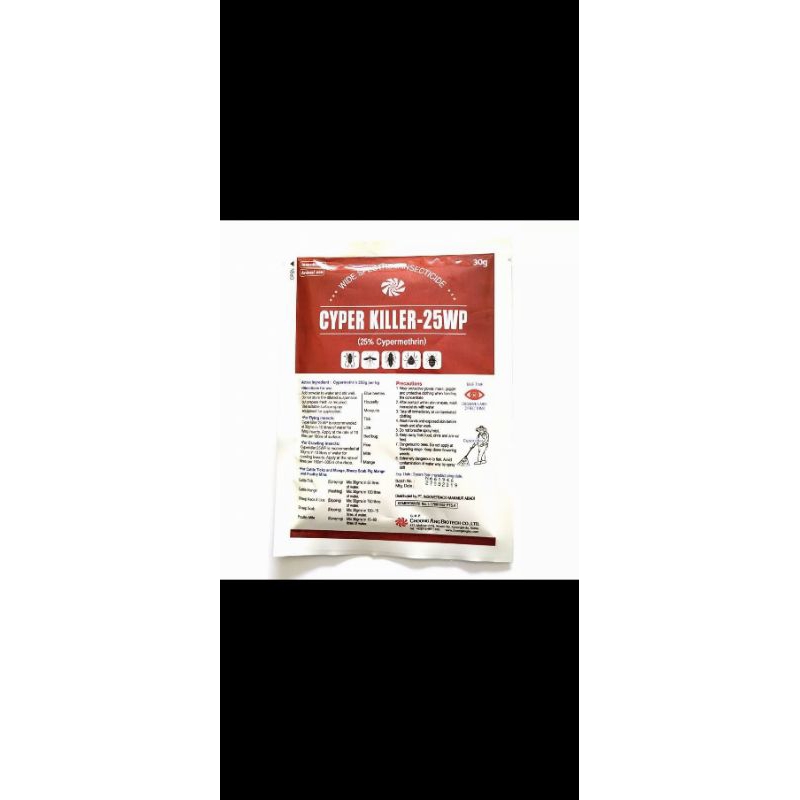 Jual cyperkiller cyper killer 25 wp 30 grm Original pembasmi kutu ...