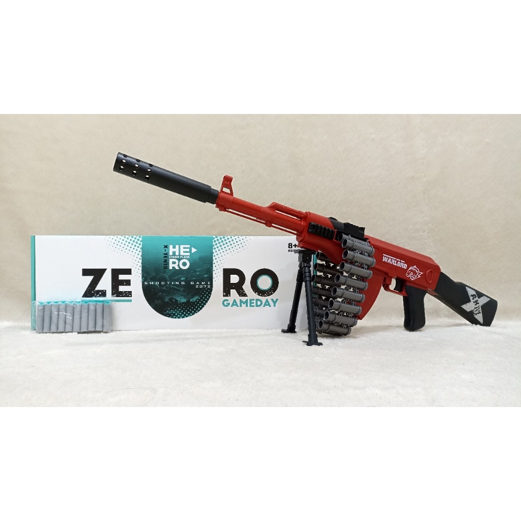 Jual Dreamtoys96 Mainan Anak Tembakan Sof Bullet Toy Gun AK47 Assault ...