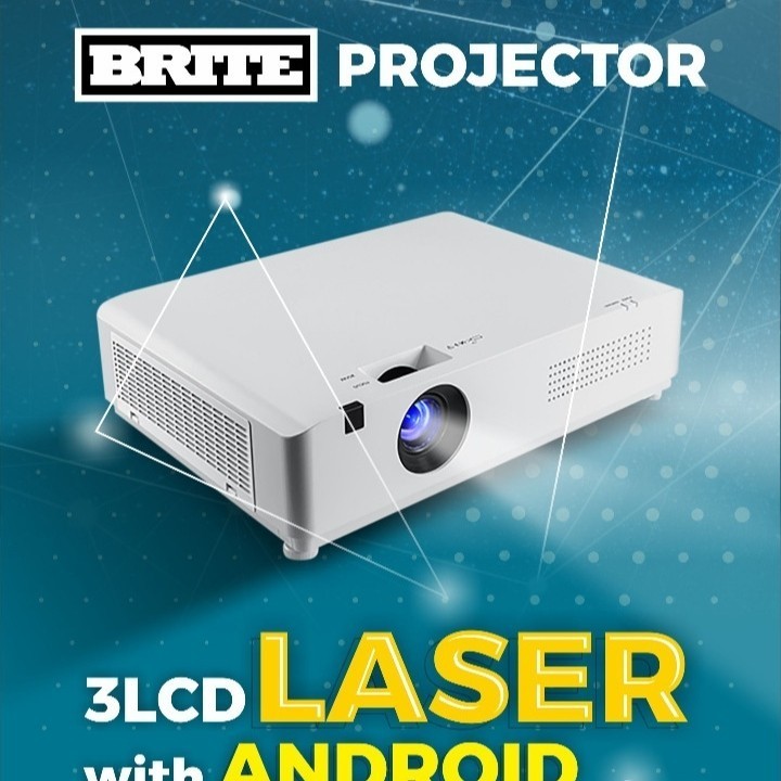 Jual Projector Smart Laser BRITE BL-W500 | WXGA 5000 Lumens | Shopee ...