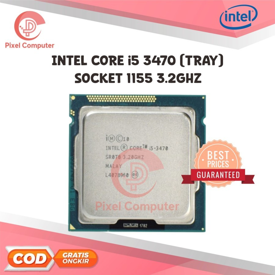 Jual Processor Intel Core i5 3470 3570 Socket LGA 1155 Ivy Bridge Tray ...