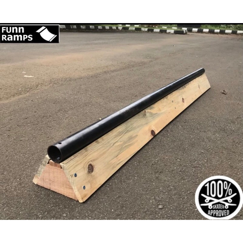 Jual Mini Grind Rail Coping Besi Skateboard Inline Skate Scooter ...