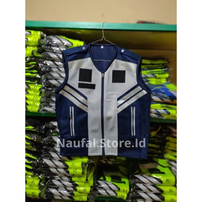 Jual Rompi Polosan Rompi Tebal Rompi Dobel Mess Rompi Safety | Shopee ...