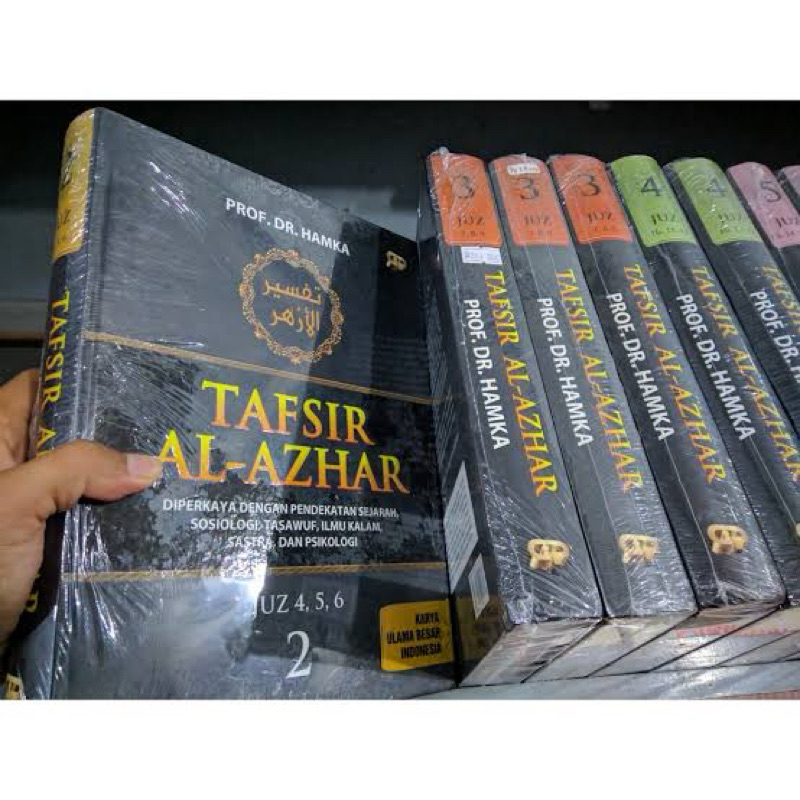 Jual Tafsir Al Azhar Buya Hamka 1 Set 10 Jilid Shopee Indonesia