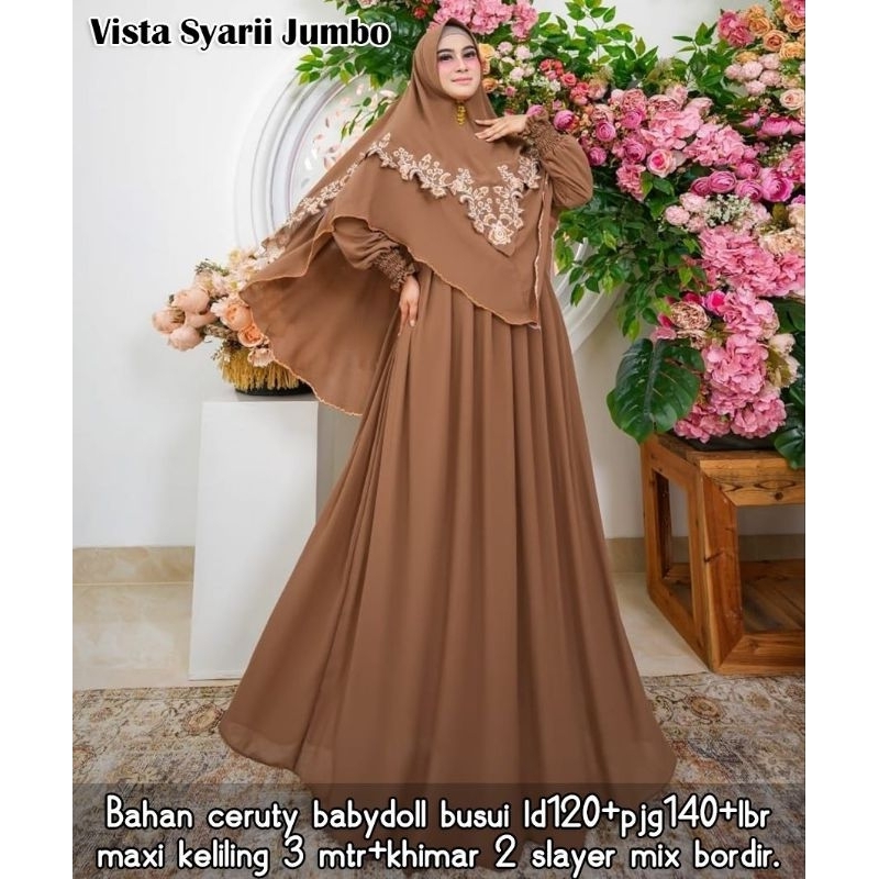 Jual BELLARY SYARII JUMBO LD 120cm BY MMC/GAMIS JUMBO/BAJU MUSLIM JUMBO