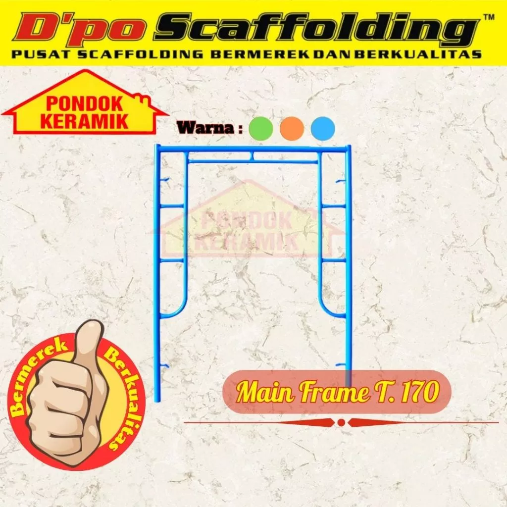 Steger Perancah Scaffolding Murah Eceran Dijual Terpisah (SM)