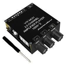 Jual Dual Channel Mini 100W+100W Class D Digital Power Amplifier Board ...