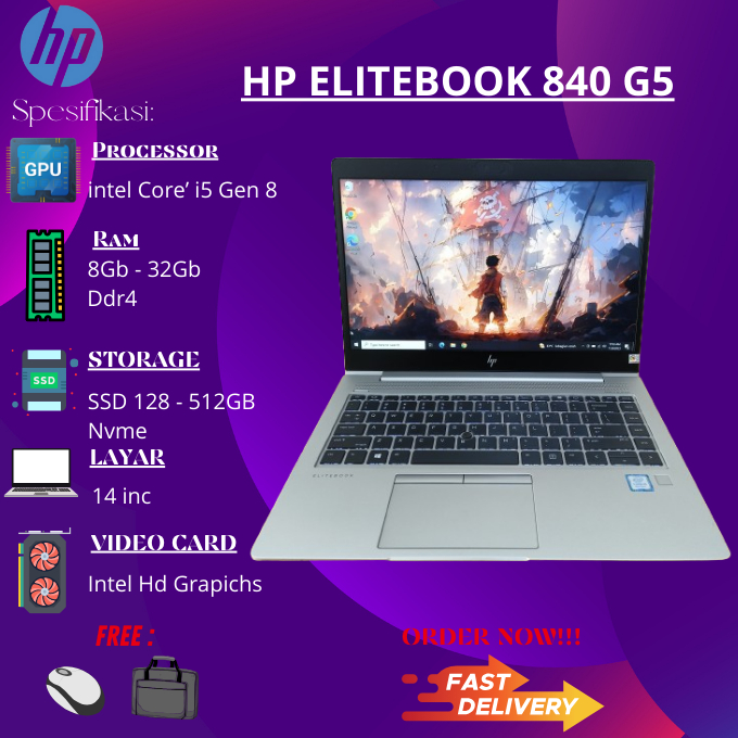Jual HP Elitebook 840 G5 Terlengkap & Harga Terbaru Juli 2026 | Shopee ...
