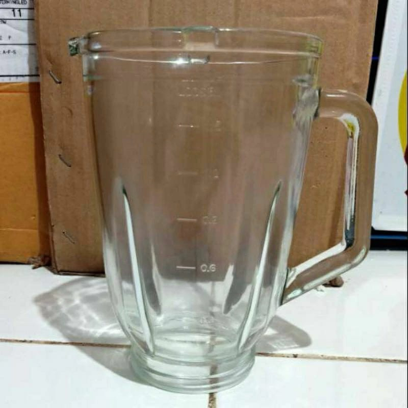 Jual Gelas Blender Juice Miyako Kaca Ori Liter Shopee Indonesia