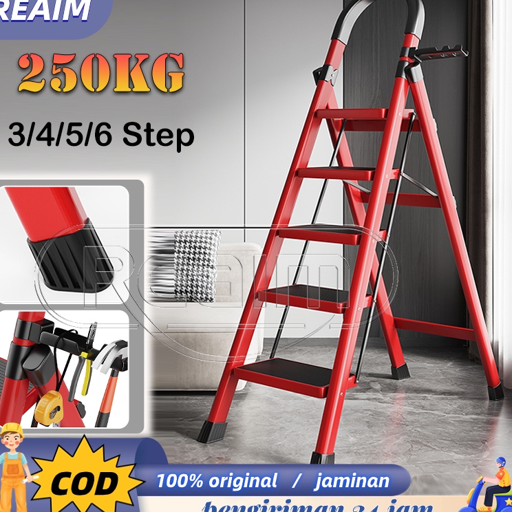 Jual Makin murah REAIM Rumah Lipat Tangga 3456 Step Besi Lipat ...
