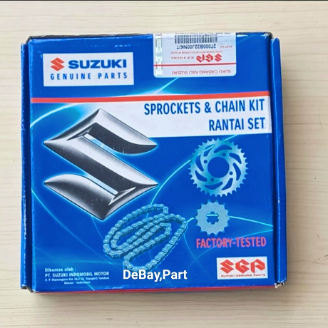 Jual GEARSET GIR SET RANTAI SMASH OLD NEW TITAN SHOGUN 125 SGP | Shopee ...
