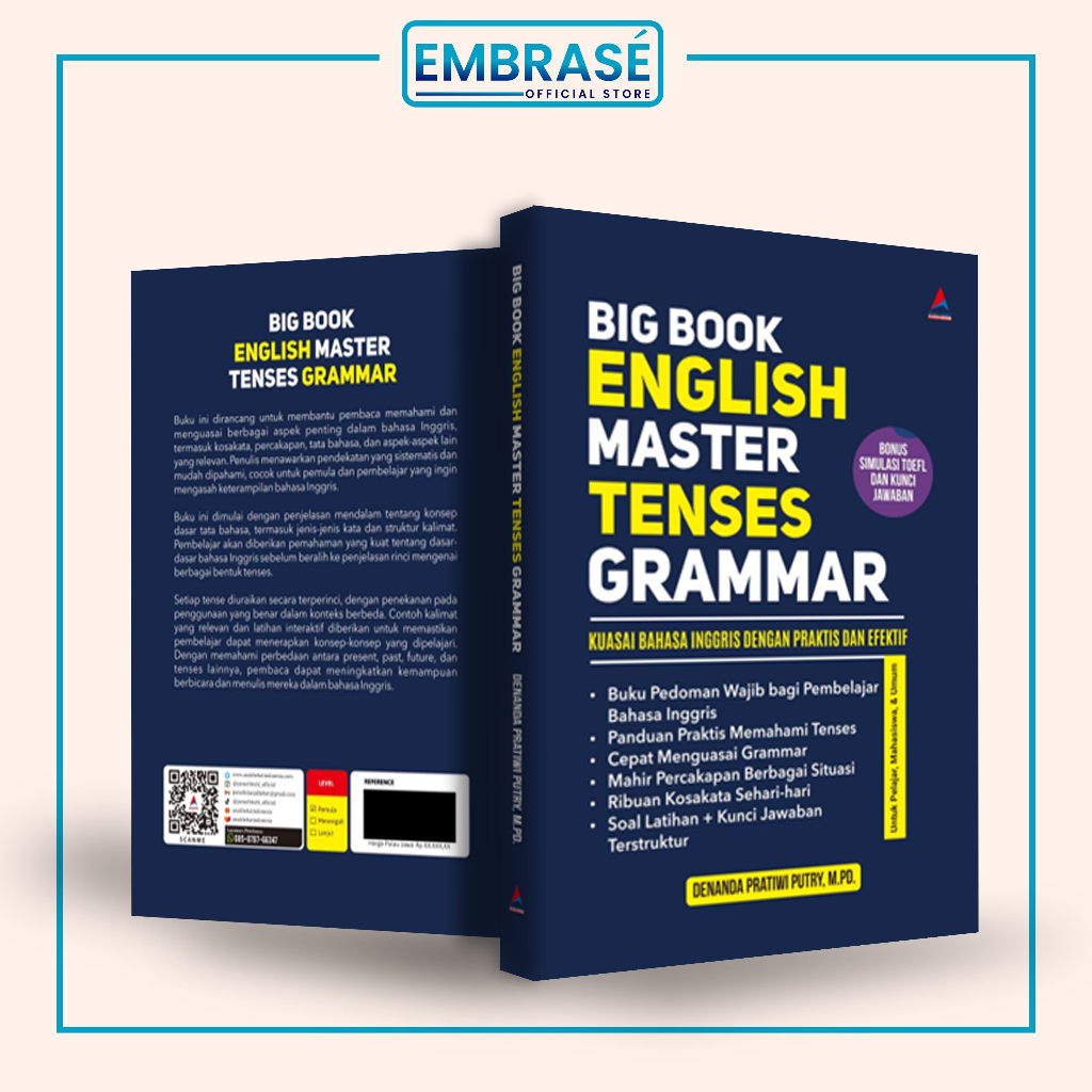 Jual Buku Big Book English Master Tenses Grammar -Embrase | Shopee ...