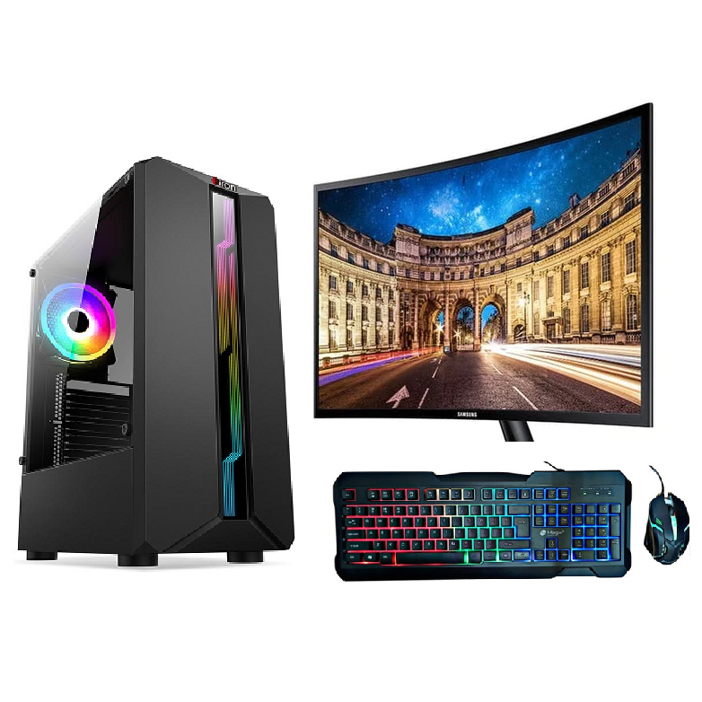 Jual Fullset Pc Gaming Amd Ryzen I Gb I Gtx Gb I Ssd I Wifi Led Shopee