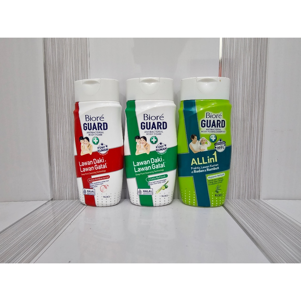 Jual Biore Guard Bodywash 100ml Botol | Shopee Indonesia