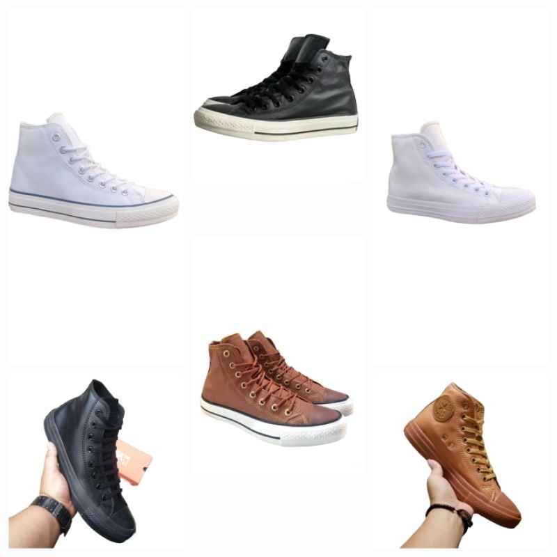 Jual Sepatu sneakers bot kulit converse allstar made in VIETNAM ...