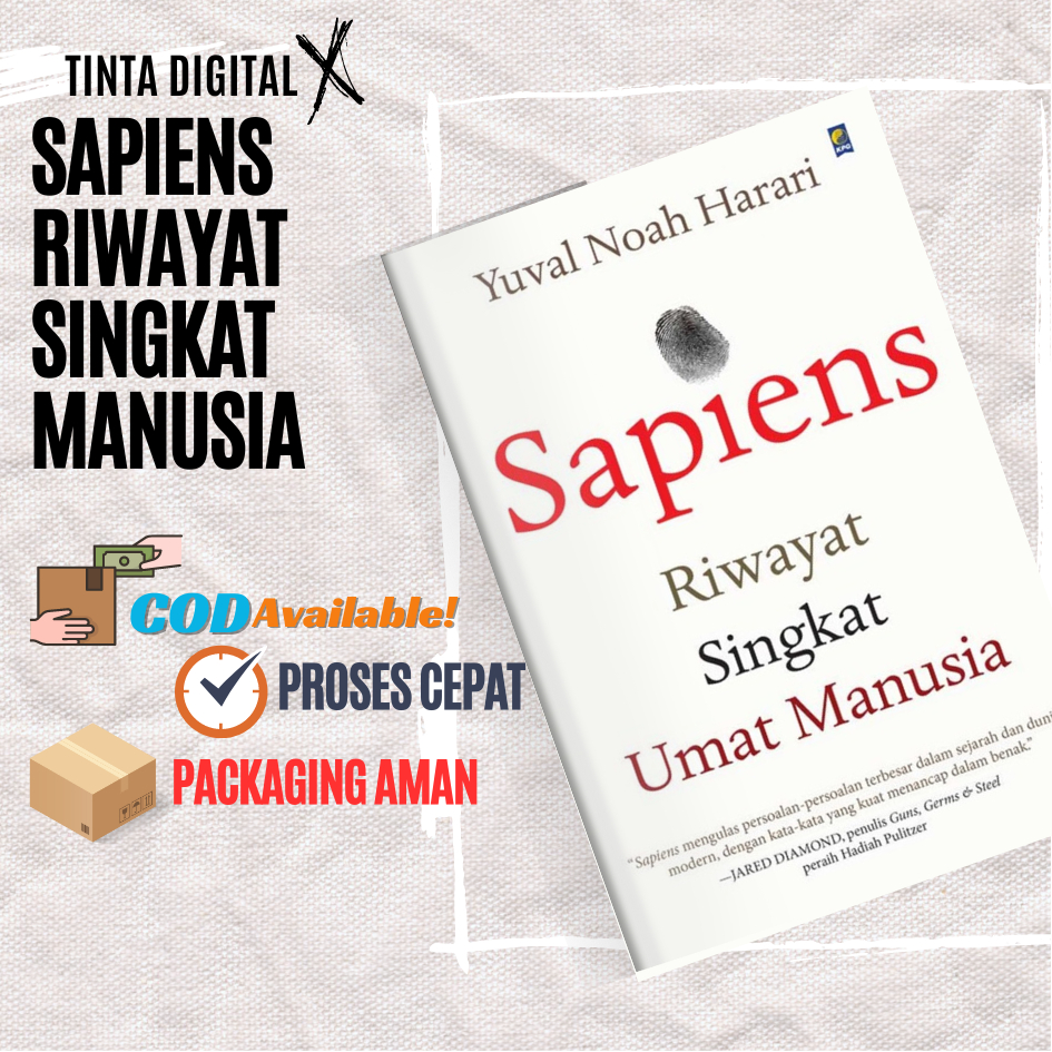 Jual Buku Sapiens Riwayat Singkat Umat Manusia - Yuval Noah Harari ...