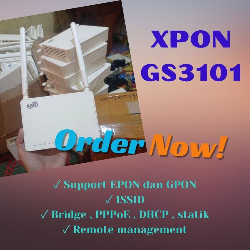 Jual Modem AMD XPON GS3101 | Shopee Indonesia