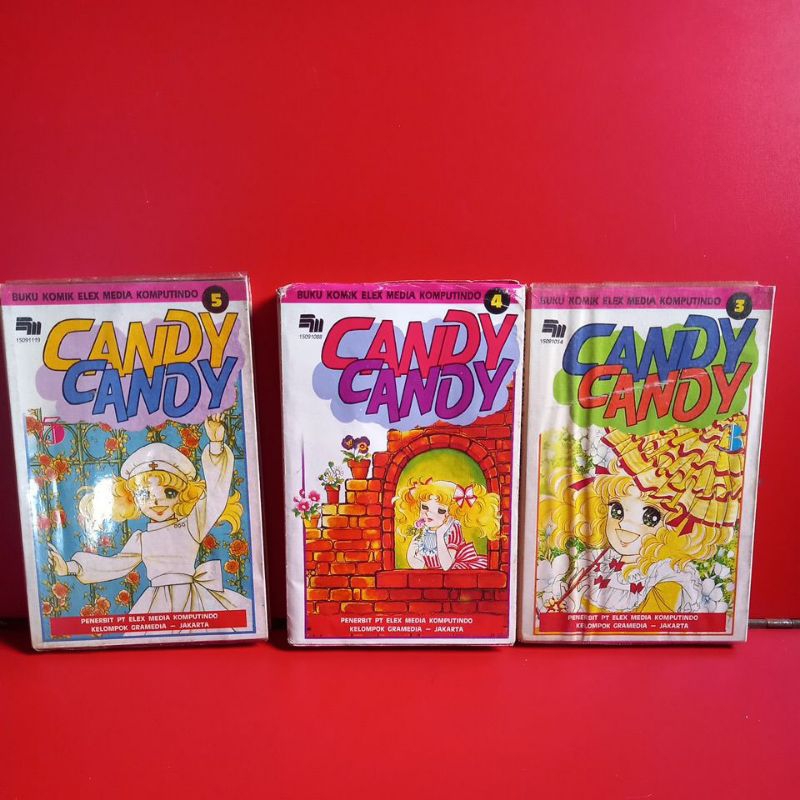 Jual komik Candy Candy vol 3 4 5 oleh Kyoko mizuki | Shopee Indonesia