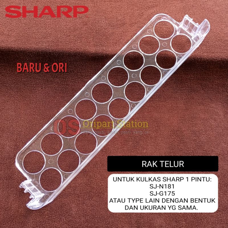 Jual Rak Telur Kulkas Sharp Pintu Original Shopee Indonesia