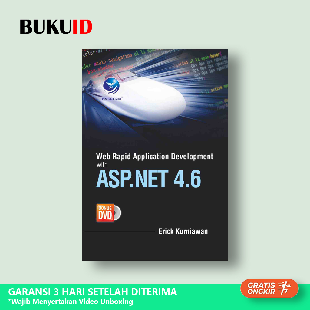 Jual Buku Web Rapid Apllication Development With ASP.NET 4.6+DVD ...