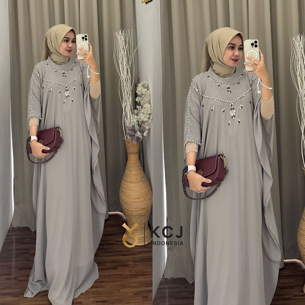 Jual Kcj Kaftan Jihan Free Inner Manset Shopee Indonesia