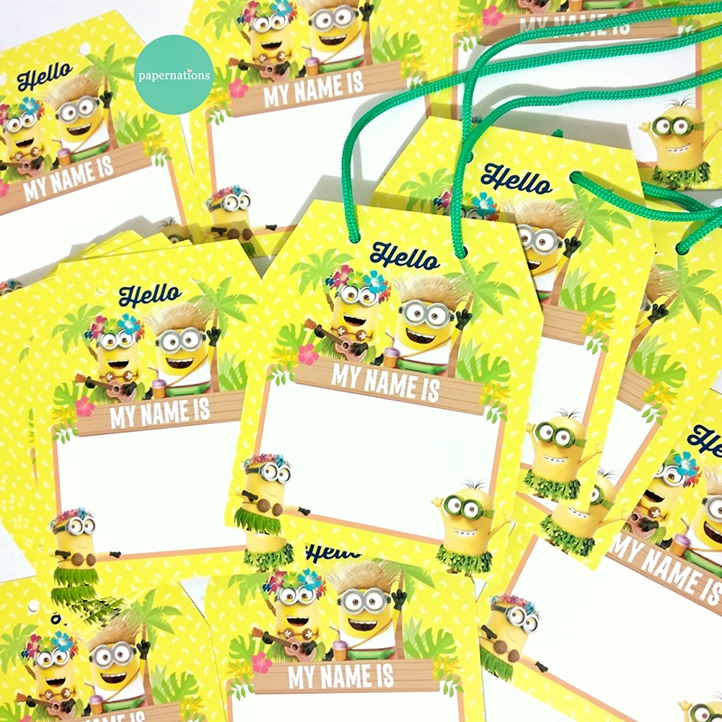 Jual Custom Name Tag with rope | Shopee Indonesia