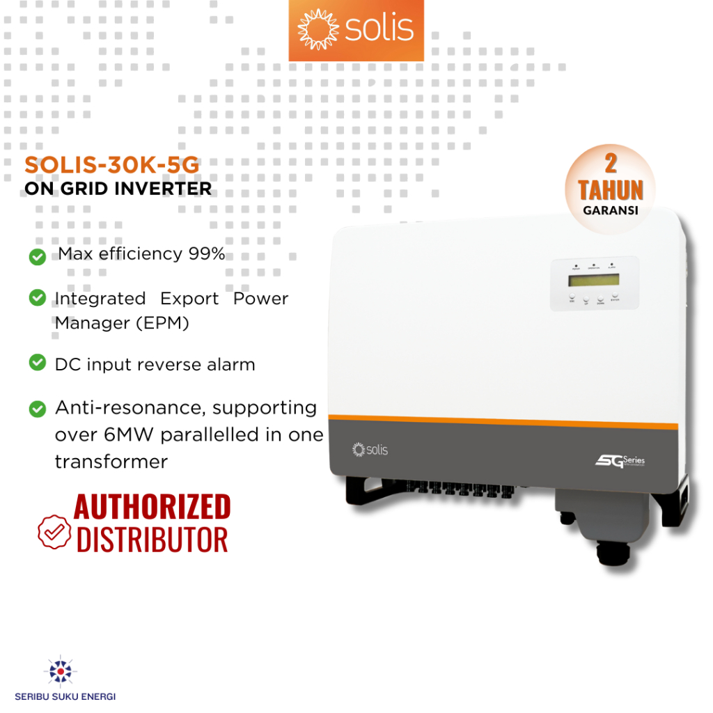 Jual On Grid Inverter Solis 30k 5g Shopee Indonesia