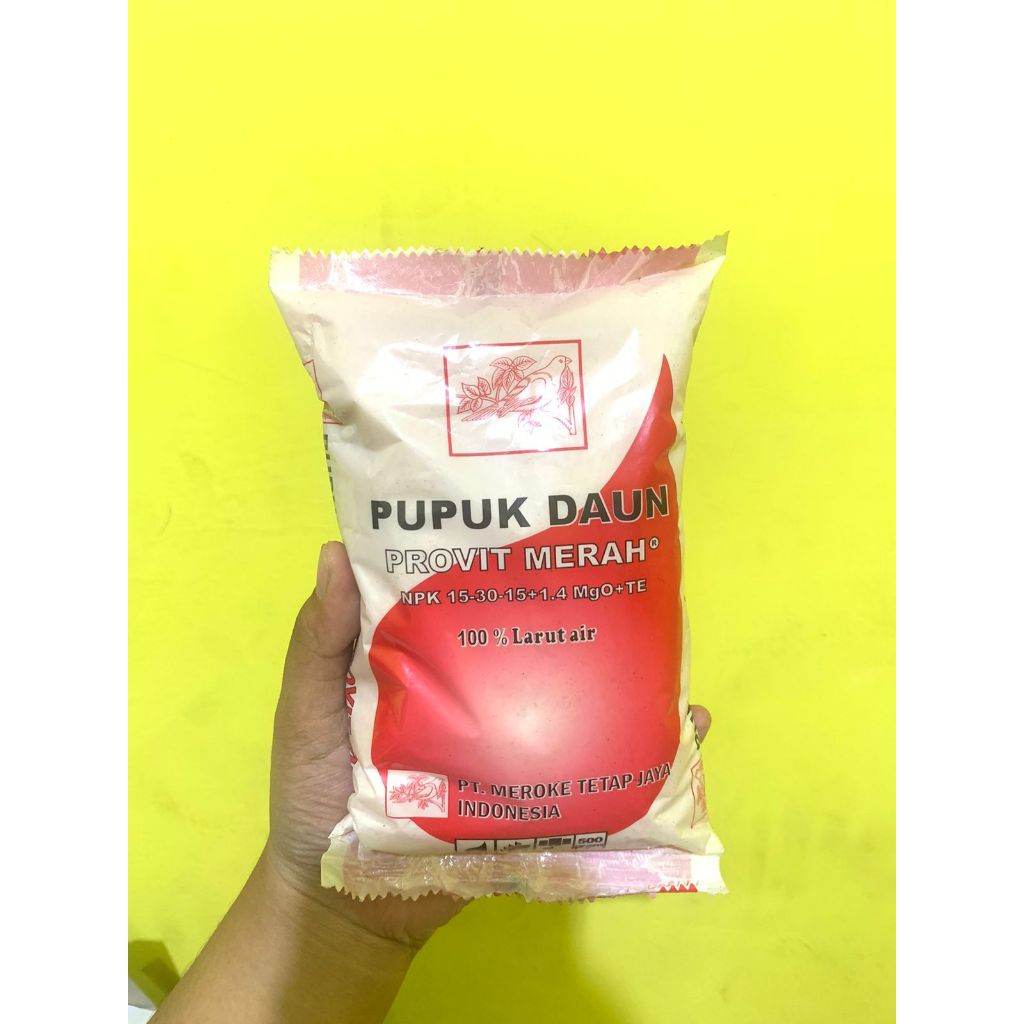 Jual Pupuk Meroke PROVIT MERAH 500gr Kemasan Pabrik | Shopee Indonesia