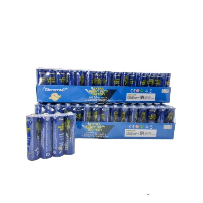 Jual baterai aa 1 5 v battery extra heavy duty isi 4 pcs shopee indonesia