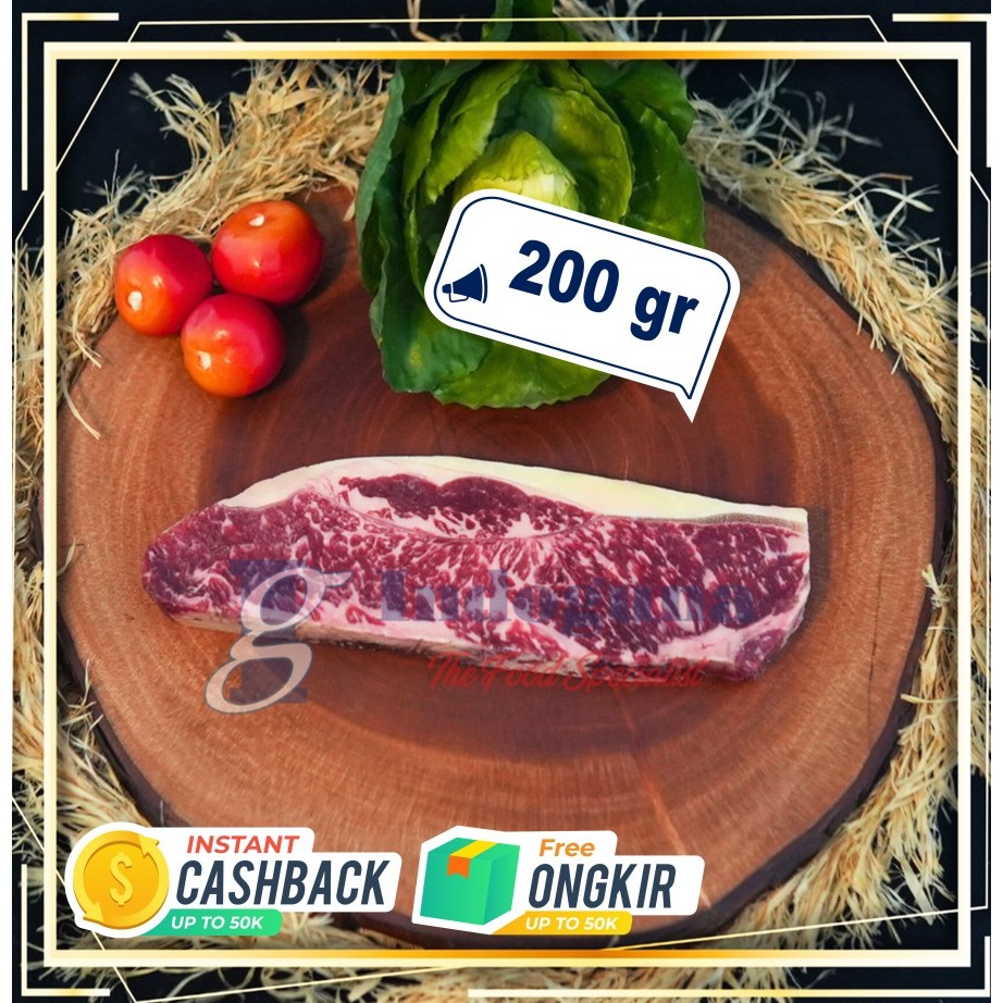 Jual DAGING STEAK SIRLOIN MURAH 200GR Shopee Indonesia