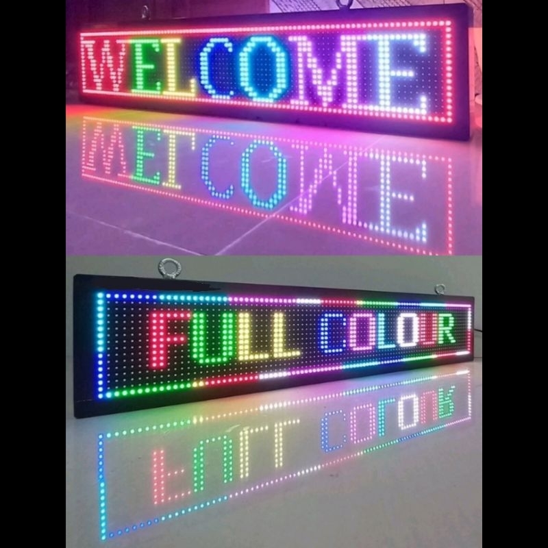 Jual Running Text P10 rgb/ Running Teks Full Color/ P10 rgb/ Modul P10 ...