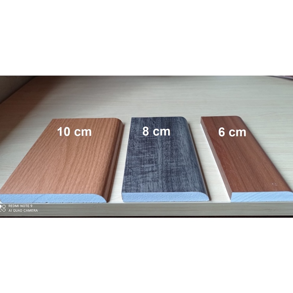 Jual SPECIAL PRICE Plint PVC Board Plin PVC Aksesoris Lantai List ...