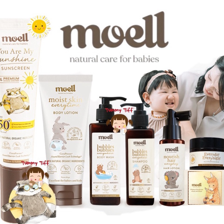 Jual Stok terbaru Moell Hair Lotion Moell Body Lotion Moell Shampoo ...