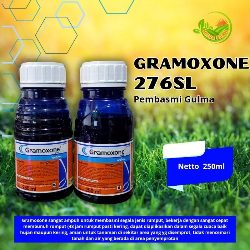 Jual Gramoxone 276sl Herbisida Racun Pembasmi Rumput And Gulma 250 Ml