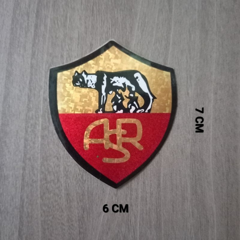 Jual STIKER AS ROMA VINYL UKURAN 6×7 CM | Shopee Indonesia