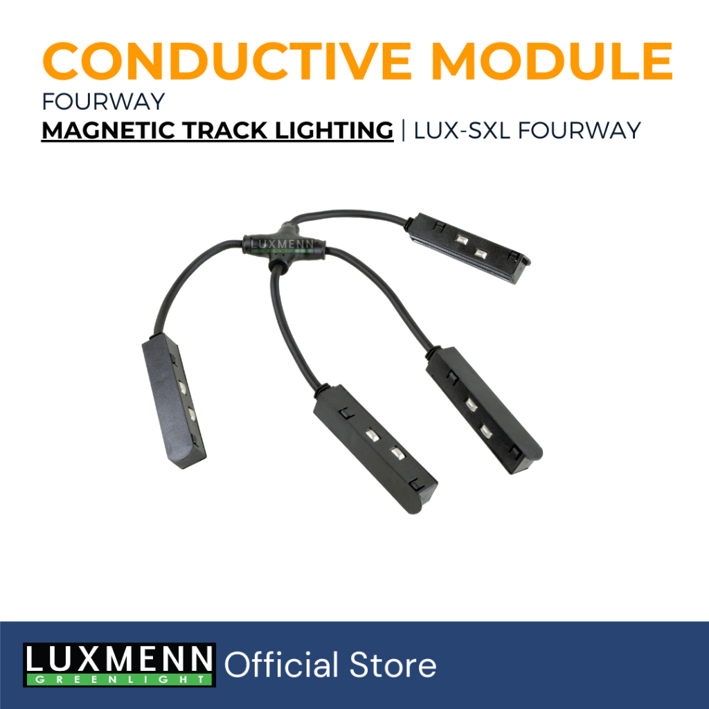 Jual LUXMENN LED Magnetic Track Light Conductive Module Seri LUX-SXL ...