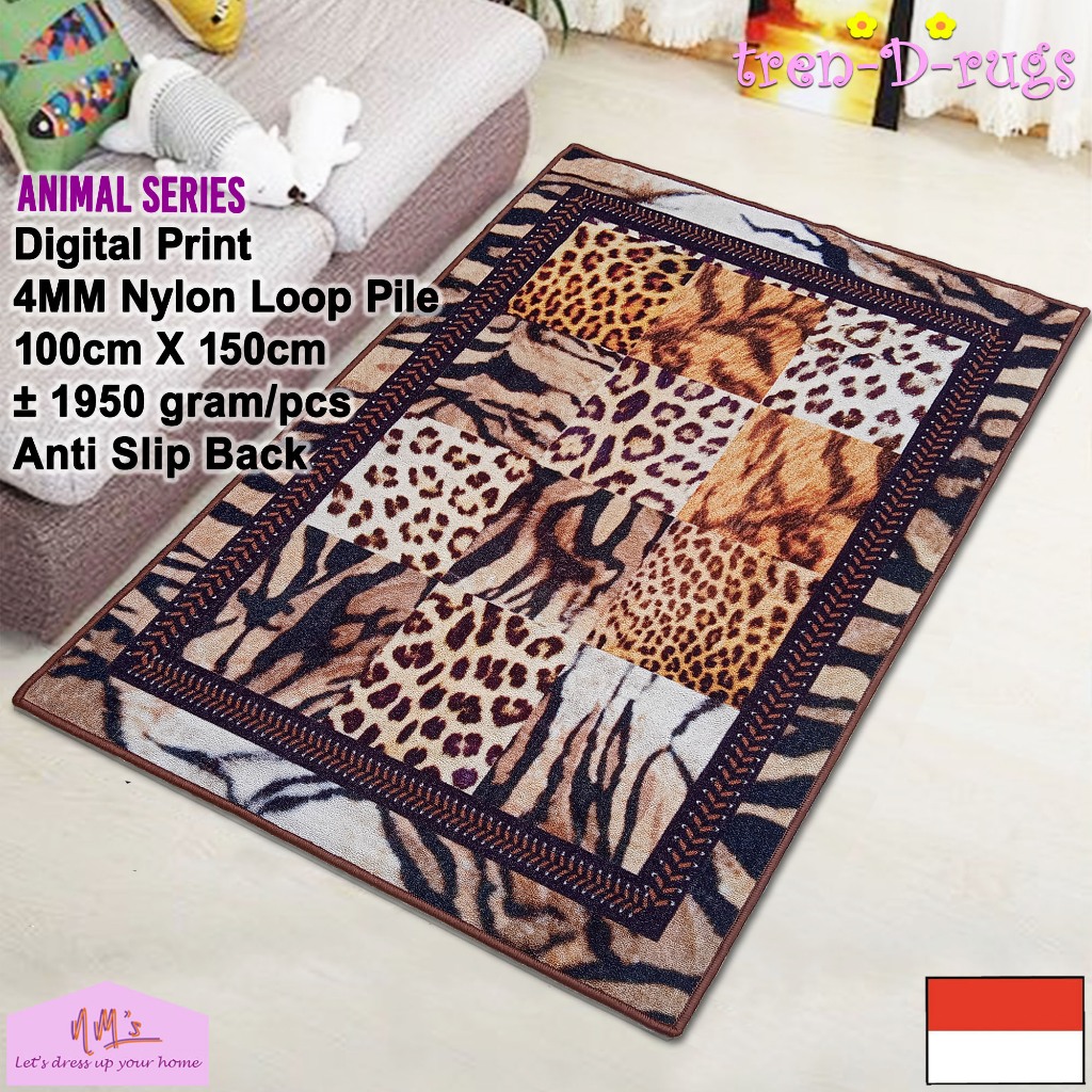 Jual Tren-D-rugs Karpet lantai digital print permadani bulu kamar tidur ...