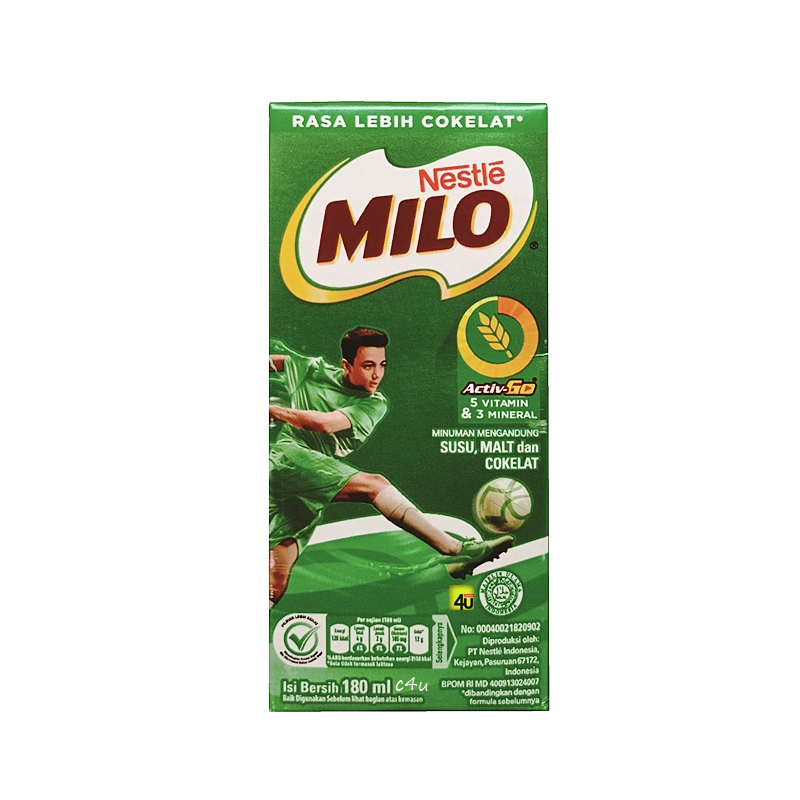 Jual Milo - Ready To Drink - 180 ml BESAR | Shopee Indonesia