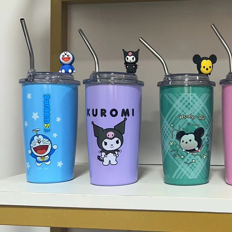 Jual TERMOS Tumbler Kuromi Lotso Sanrio / Mickey / Hello Kitty ...