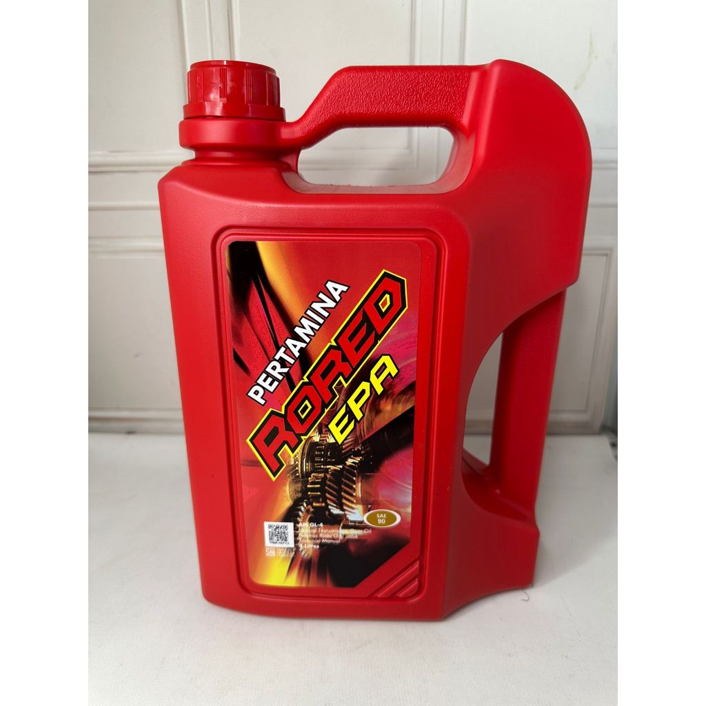 Jual Oli Transmisi SAE 90 Pertamina Rored EPA 4 Liter Original | Shopee ...