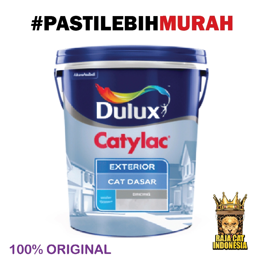 Jual Cat Dasar Tembok Luar Exterior Dulux Catylac Wall Sealer 25 Kg Pail Shopee Indonesia 7470