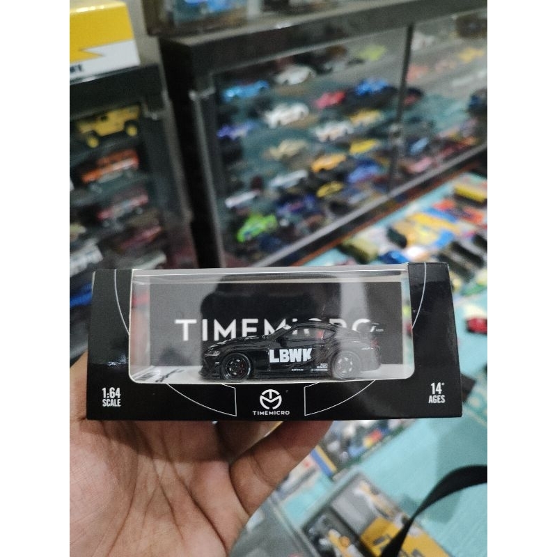 Jual Time Micro 1/64 LB Works Toyota GR Supra Black | Shopee Indonesia