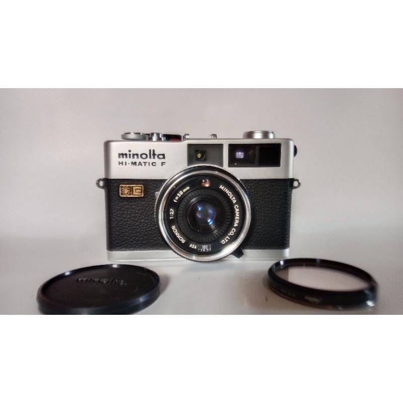 Minolta Hi-matic F x2/ Hi-matic E かわい 【A37】 Minolta Hi-matic F x2/ Hi-matic E かわい 【A37】