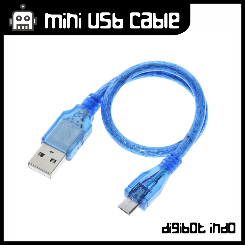 Jual USB Cable Type A to Micro USB For Arduino | Shopee Indonesia