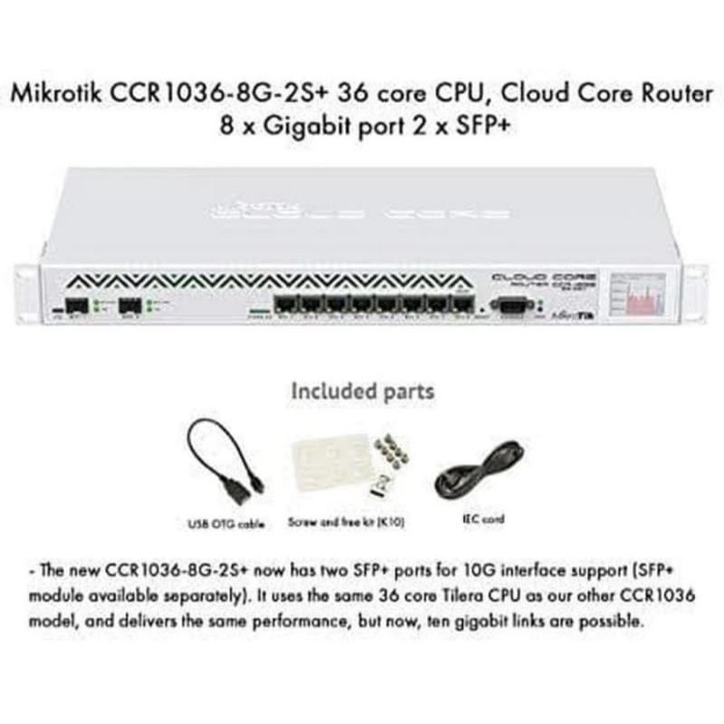 Jual mikrotik ccr 1036 | Shopee Indonesia