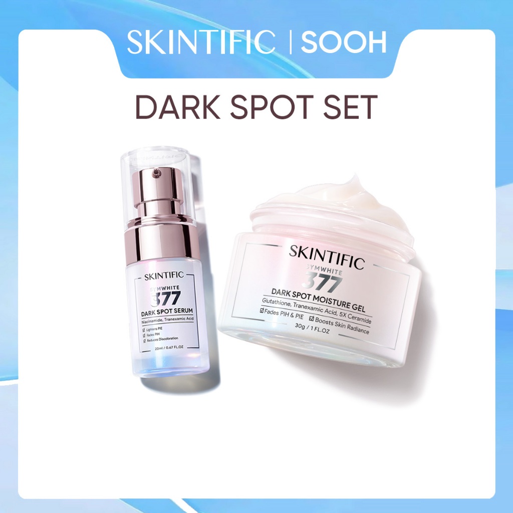 Jual SKINTIFIC 2PCS Anti-dark Spot Set/Symwhite 377 Serum + Symwhite ...