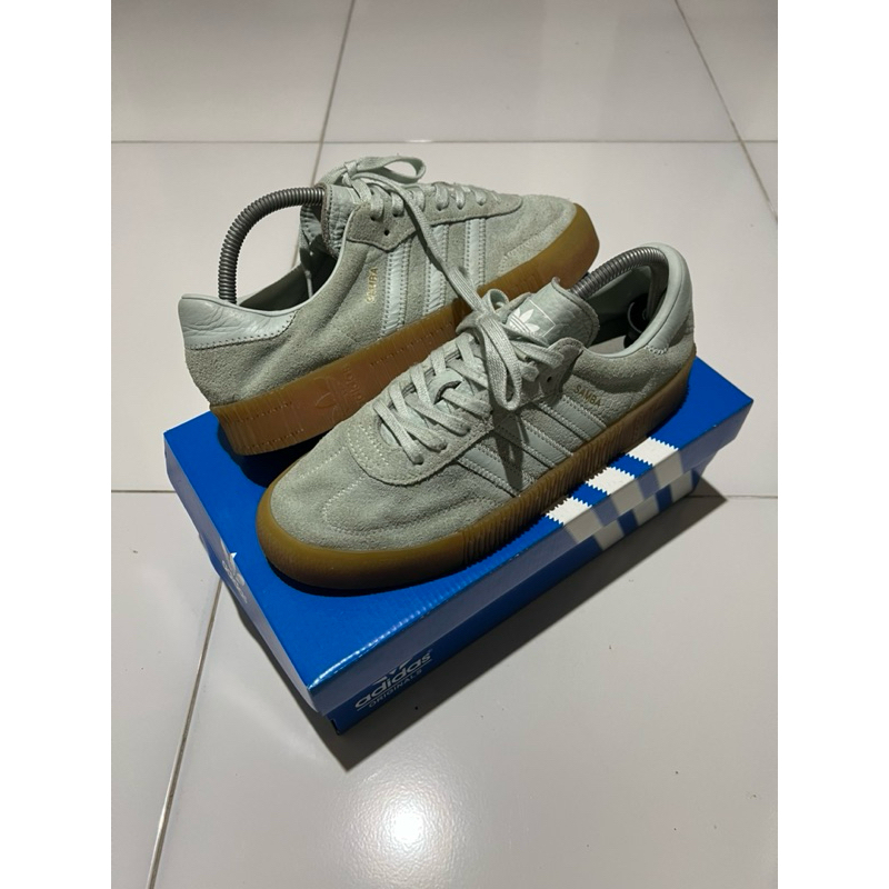 Adidas sambarose vapour green clearance