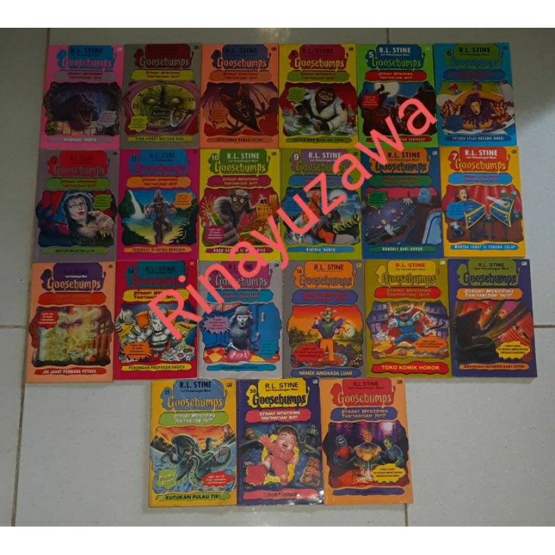 Jual Buku Bekas Goosebumps Seri Petualangan Maut By R L Stine Novel