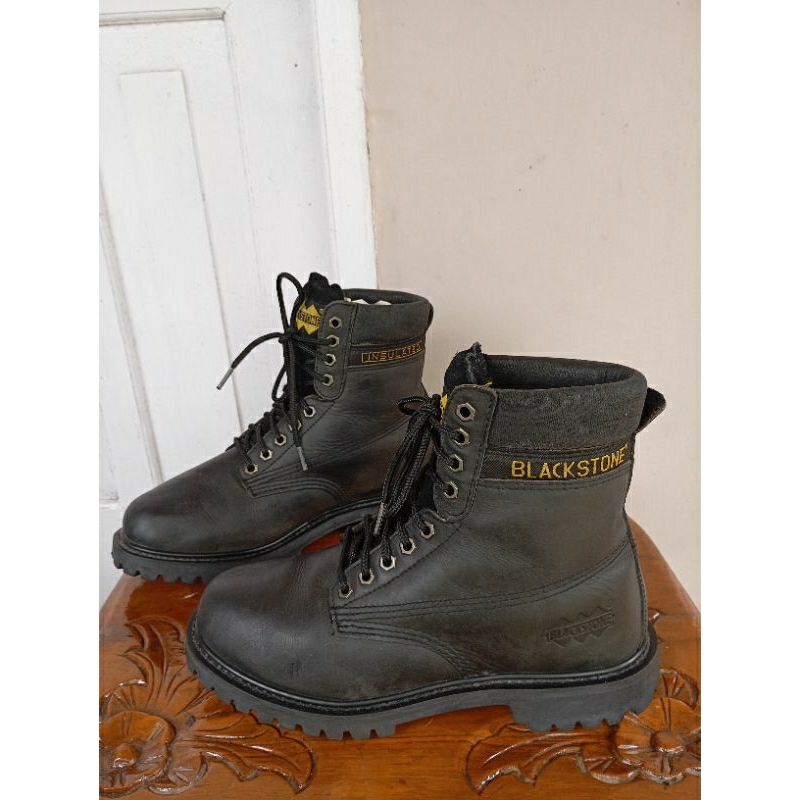 Blackstone Size 43insole 27cm sepatu boot fashion, sepatu kerja, sepatu  gunung, sepatu lapangan, sepatu outdoor, sepatu hiking, sepatu lapangan