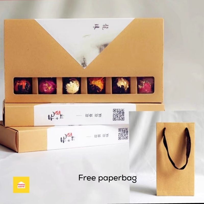 Jual Hampers Chinese Blooming Tea Flower Tea | Shopee Indonesia