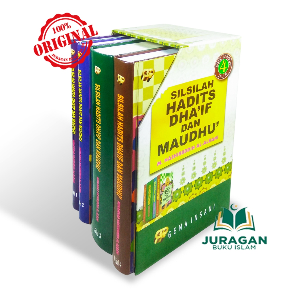 Jual BUKU Silsilah Hadits Dhaif Dan Maudhu SET Lengkap - Gema Insani ...